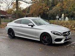 Silver Used 2016 Mercedes C220 AMG line Coupe | £12,495 (Fair price)