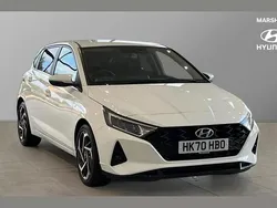 White Used 2020 Hyundai i20 Premium Hatchback | £11,891 (Fair price)