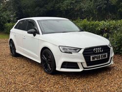 White Used 2018 Audi A3 Sportback S-Line Hatchback | £7,495 (Super price)
