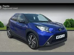 Blue Used 2024 Toyota Aygo Hatchback | £13,628 (Fair price)