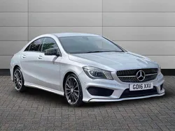 Silver Used 2016 Mercedes CLA180 AMG Sedan | £9,450 (Fair price)