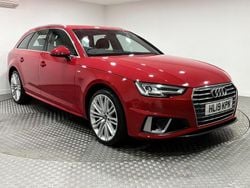 Red Used 2019 Audi A4 S-Line Estate | £15,995 (Good price)