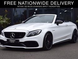 White Used 2018 Mercedes C63S AMG Premium Cabriolet | £37,999 (Good price)