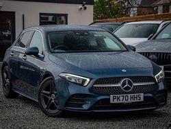 Blue Used 2020 Mercedes A200 AMG Line Premium Hatchback | £17,250 (Fair price)