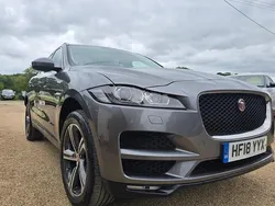 Grey Used 2018 Jaguar F-Pace Portfolio SUV | £19,995 (Fair price)