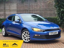Blue Used 2011 VW Scirocco Coupe | £5,490 (Fair price)