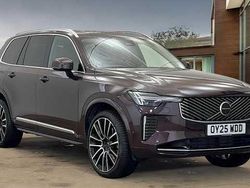 Mulberry red Used 2025 Volvo XC90 Ultra SUV | £57,480