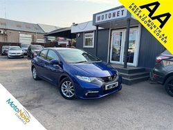 Blue Used 2012 Honda Civic EX Hatchback | £5,880 (A bit pricey)