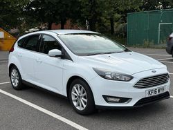 White Used 2016 Ford Focus Titanium Hatchback | £4,790 (Fair price)