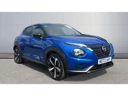 Blue Used 2023 Nissan Juke Tekna SUV | £19,397 (Fair price)
