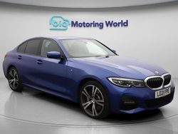 Blue Used 2021 BMW 330e M Sport Sedan | £16,500 (Fair price)