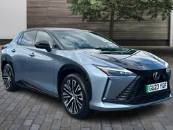 Aether blue Used 2023 Lexus RZ 450e SUV | £43,990 (Fair price)