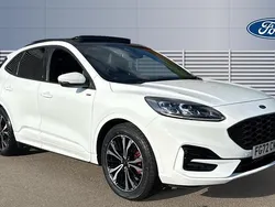 White Used 2022 Ford Kuga ST-Line X SUV | £22,651 (Fair price)