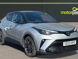 Tyrol silver metallic Used 2023 Toyota C-HR Sport SUV | £21,500 (Fair price)