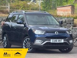 Blue Used 2018 Ssangyong (KGM) Tivoli SUV | £5,789