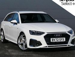 White Used 2022 Audi A4 S-Line Estate | £23,895 (Fair price)