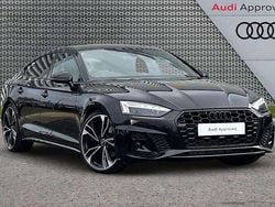Black Used 2023 Audi A5 Sportback Black Edition Hatchback | £29,995 (Fair price)