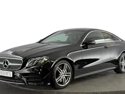 Black Used 2019 Mercedes E350 AMG line Coupe | £22,070 (Good price)