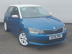Blue Used 2018 Skoda Fabia Colour Edition Hatchback | £10,798 (Fair price)