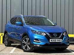 Blue Used 2018 Nissan Qashqai N-Connecta SUV | £13,999 (Good price)