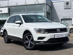 White Used 2019 VW Tiguan SE SUV | £15,495 (Good price)