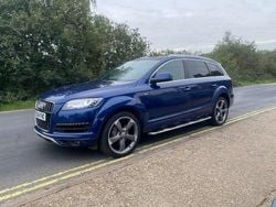Blue Used 2015 Audi Q7 S-Line SUV | £10,995 (Good price)