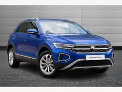 Ravenna blue Used 2022 VW T-Roc Style SUV | £24,495 (Fair price)