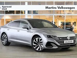Silver Used 2021 VW Arteon R-line Hatchback | £22,295 (Fair price)