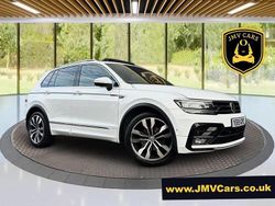 White Used 2019 VW Tiguan R-line SUV | £18,975 (Fair price)