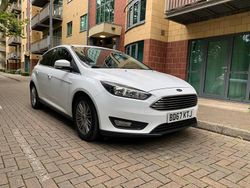 White Used 2017 Ford Focus Zetec Hatchback | £4,995 (Fair price)