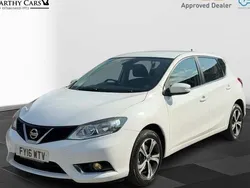 Brilliant white Used 2016 Nissan Pulsar Acenta Hatchback | £5,795 (Fair price)