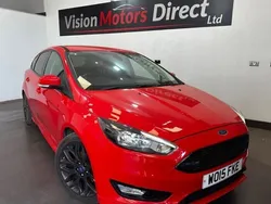 Red Used 2015 Ford Focus Zetec Hatchback | £4,740 (Expensive)