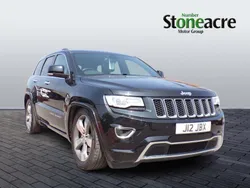 Black Used 2015 Jeep Grand Cherokee Overland SUV | £9,815 (Fair price)