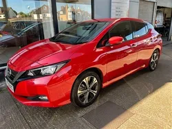 Red Used 2022 Nissan Leaf Tekna Hatchback | £12,990 (Fair price)