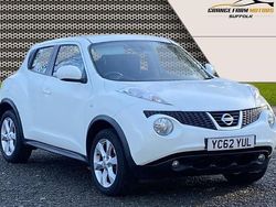 White Used 2012 Nissan Juke Acenta SUV | £3,995 (Fair price)