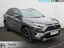Grey/black Used 2022 Toyota RAV4 Hybrid SUV | £31,499 (A bit pricey)