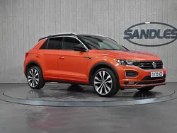 Orange Used 2020 VW T-Roc R-line SUV | £19,699 (Good price)