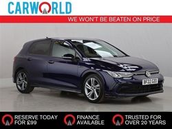 Blue Used 2022 VW Golf VIII R-line Hatchback | £18,840 (Expensive)
