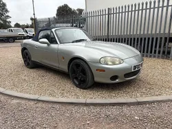 Silver Used 2003 Mazda MX5 Cabriolet | £2,500 (Fair price)