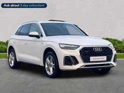 White Used 2023 Audi Q5 S-Line SUV | £30,711 (Good price)