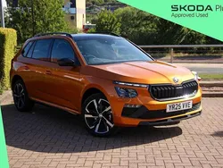 Phoenix orange metallic New 2025 Skoda Kamiq Monte Carlo SUV | £26,990 (A bit pricey)