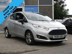 Silver Used 2015 Ford Fiesta Zetec Hatchback | £2,390 (Good price)