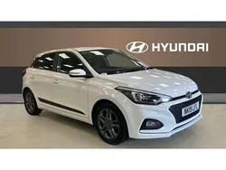 White Used 2019 Hyundai i20 Premium Hatchback | £8,279 (Fair price)