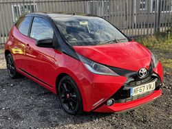 Red Used 2017 Toyota Aygo X-cite Hatchback | £5,495 (Good price)