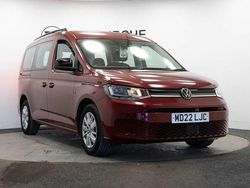 Red Used 2022 VW Caddy Maxi S MPV | £22,995 (Fair price)