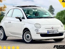 White Used 2009 Fiat 500 Lounge Hatchback | £3,595 (Fair price)