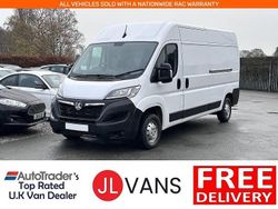 White Used 2022 Vauxhall Movano Van | £14,925 (Fair price)
