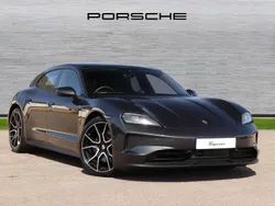 Volcano grey metallic New 2024 Porsche Taycan Sport Turismo Sedan | £77,990 (Fair price)