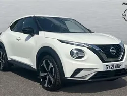 White Used 2021 Nissan Juke Tekna SUV | £16,295 (Fair price)