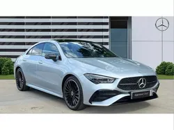 Silver Used 2024 Mercedes CLA220 AMG Line Premium Plus Sedan | £32,236 (Fair price)